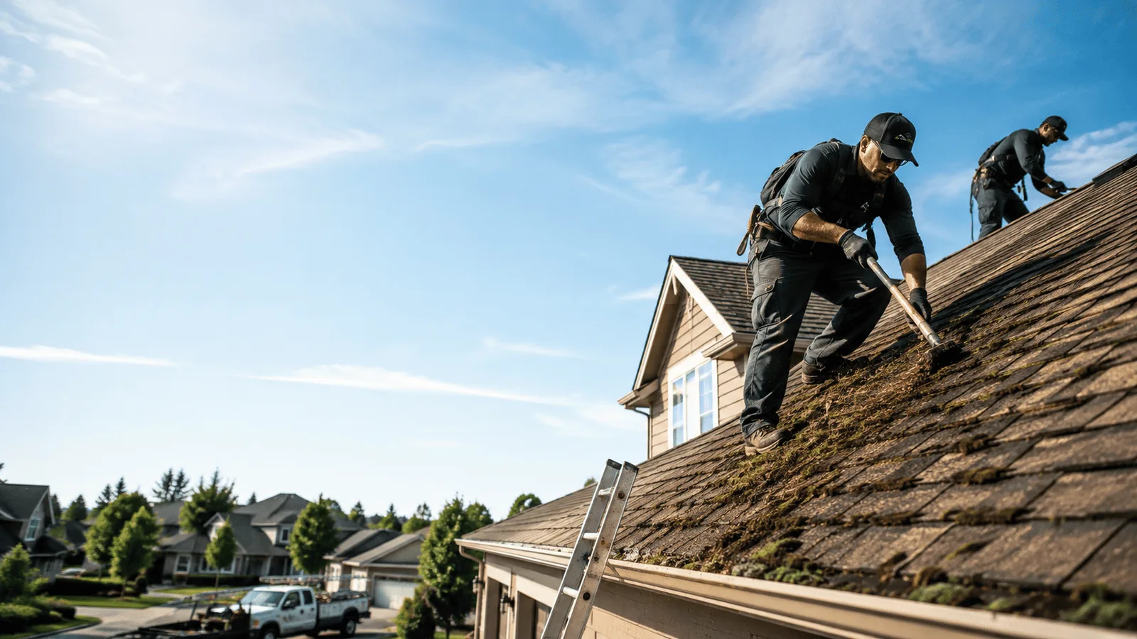 Roof Moss Removal in Pomfret, MD near me